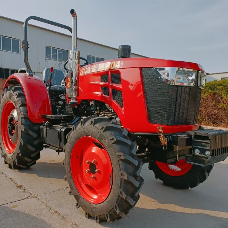 4wd Mini 4x4 Tractor Agriculture Farm Tractor 50hp 60hp Compact Tractor With Front Loader and Backhoe