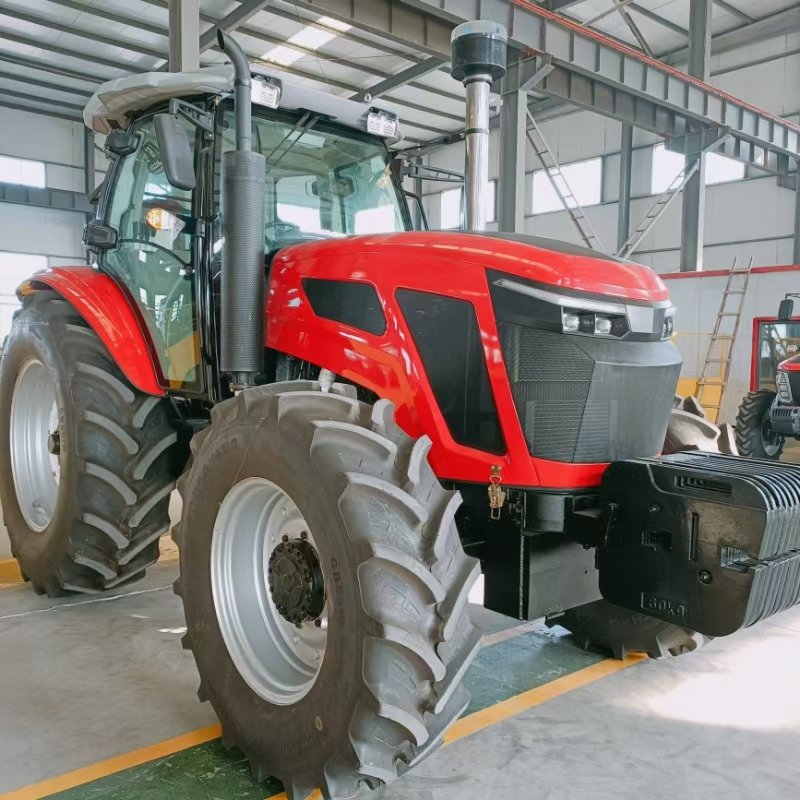 4wd Mini 4x4 Tractor Agriculture Farm Tractor 50hp 60hp Compact Tractor With Front Loader and Backhoe