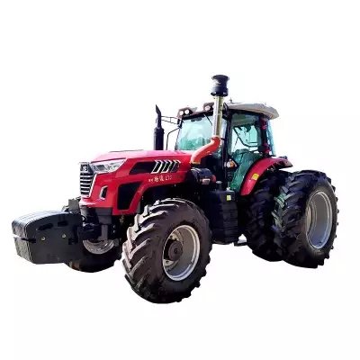 China Lutong 200hp 220hp 240hp 4wheel Drive Lager Chassis Farm Tractor for Sale