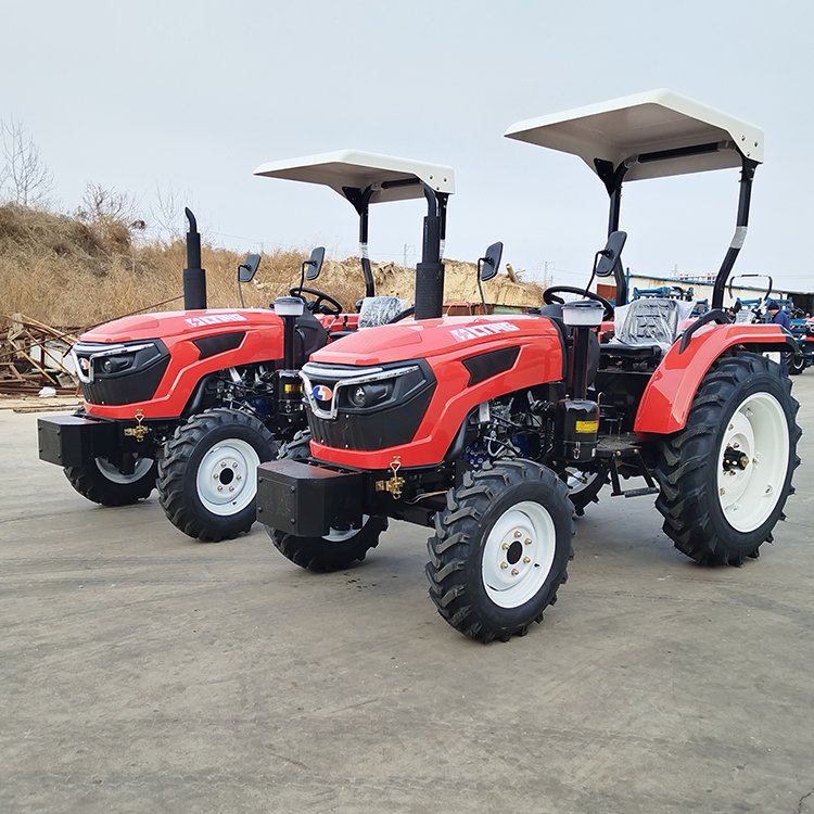 Secsun Tractor 40hp 50hp 60hp 70hp 4wd Wheel Tractor 4x4 Farming Agricultural 4 Wheel Tractor on Stocks