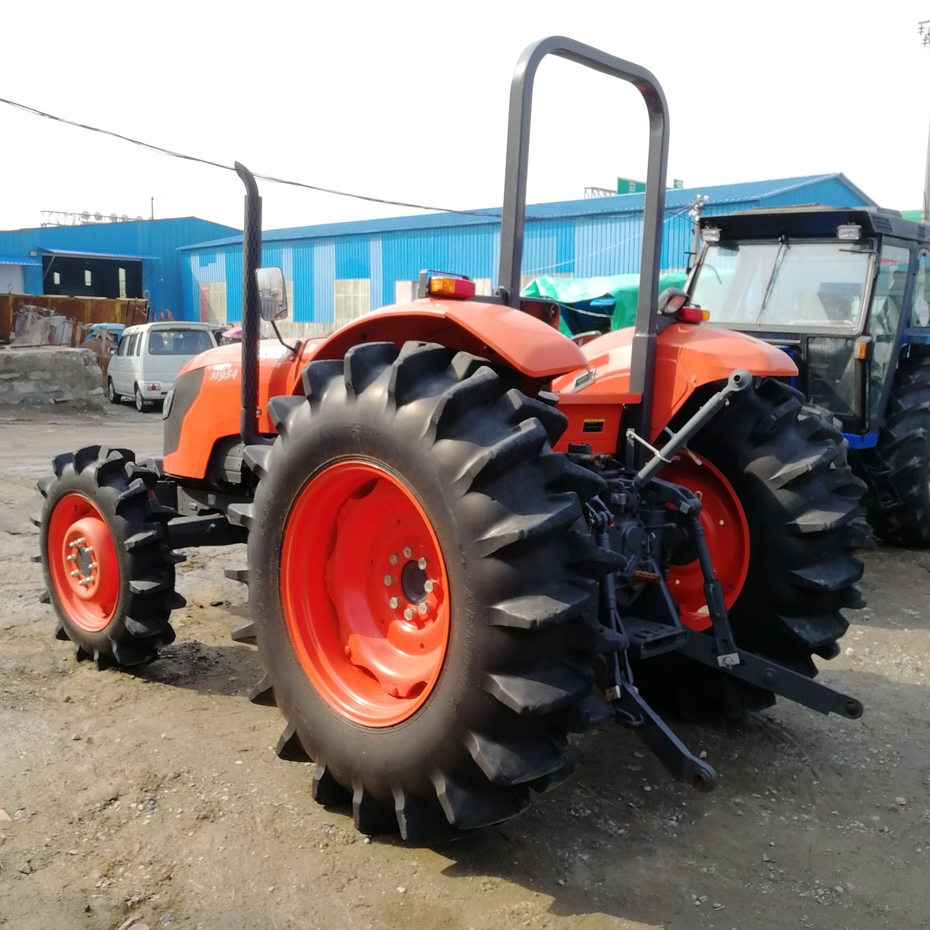 Agricultural Machinery Used Japan Tractor Kubota M9540 95hp 4X4WD Farm Equipment Front Shovel Loader Japan Kubota Tractor