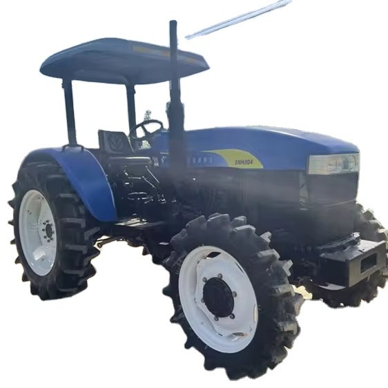 Good Quality Second Hand Tractor 80HP NWE Holland SNH804 Farm Tractors Cheap Agricultural Tractor Good Condition for Sale
