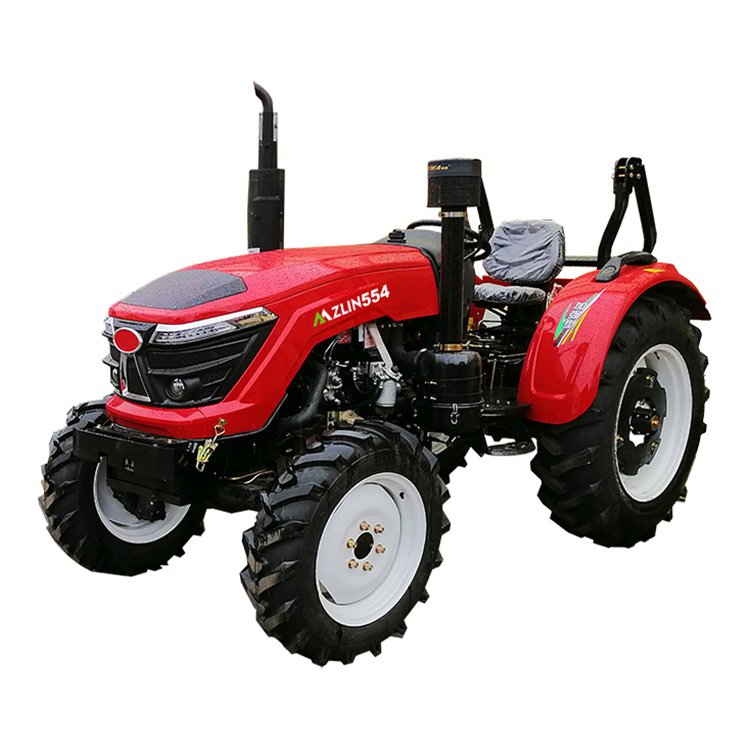China Tractor 55hp 60hp 70hp 4wd Agricultural Machine Farm Tractor Compact Mini Tractor With Ce Approval and Loader