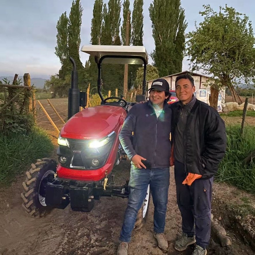 Agriculture Small 4wd Tractor Agricultura 4x4 Compact Farming Tractors 25 Hp 30Hp 45Hp 50Hp Mini Farm Tractor