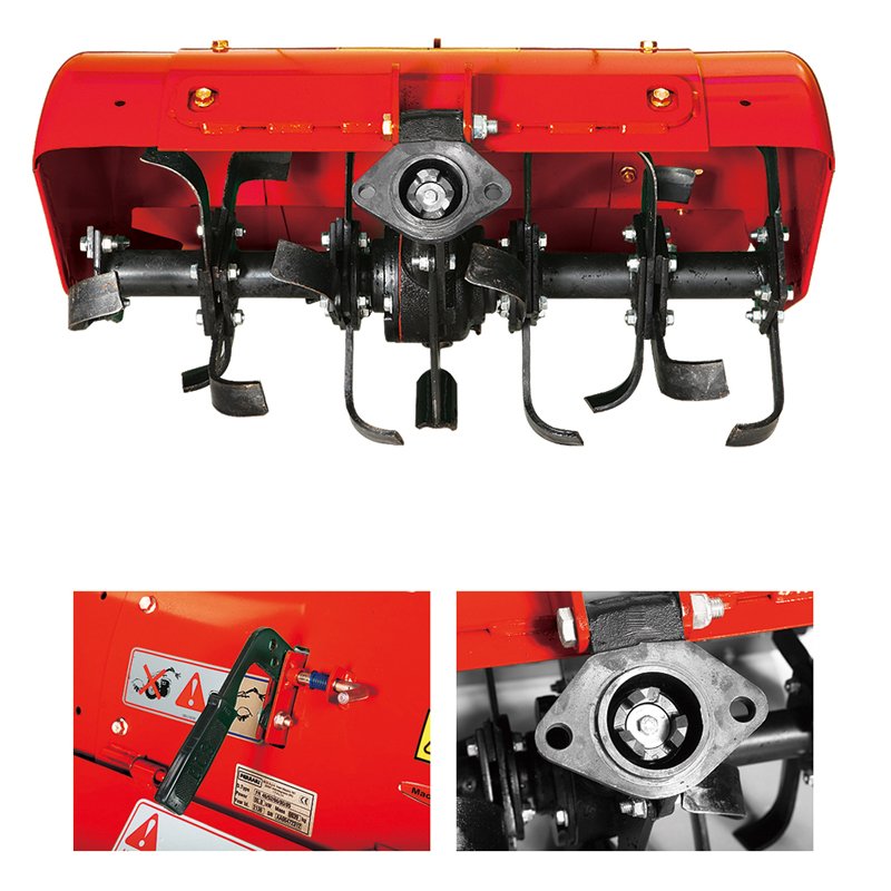 BCS Two-wheel Tractors with Rotary Tiller Attachment for Agriculture and Gardening