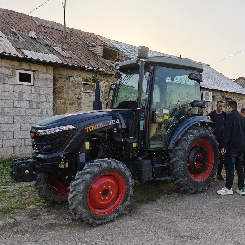504 Tractor Form China 50HP 45HP 55HP 60HP 4X4 4WD CE Approved Farm Double Strong Gearbox Diesel Mini Tractor