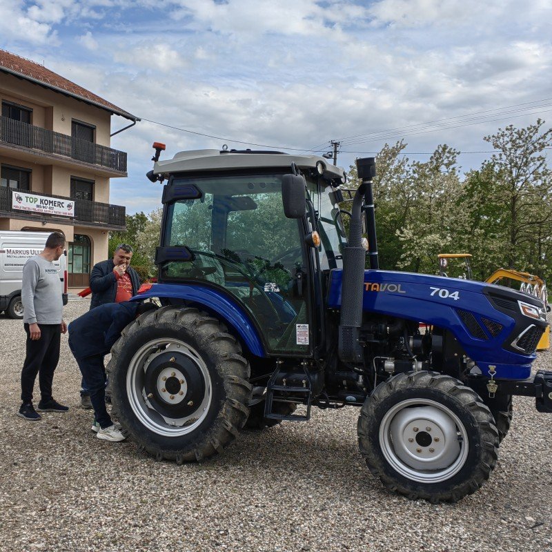 504 Tractor Form China 50HP 45HP 55HP 60HP 4X4 4WD CE Approved Farm Double Strong Gearbox Diesel Mini Tractor