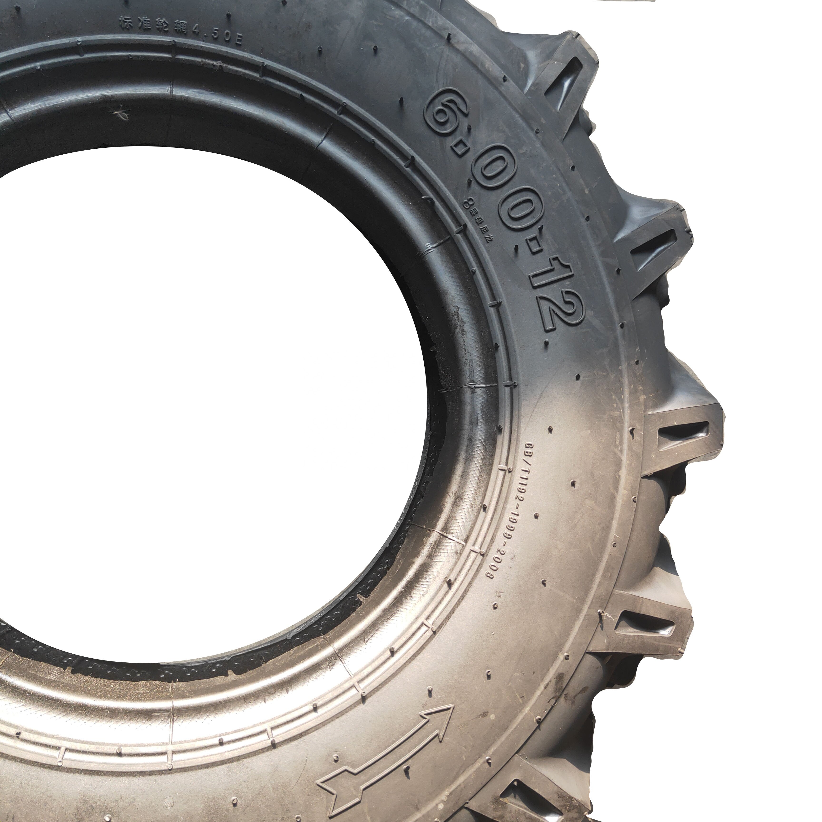 6.00-12 Tractor Tyre Agricultural Wheel Tires 2 Years 24 Hours