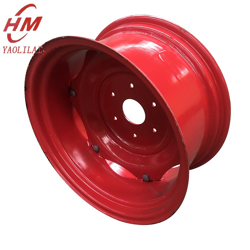 W12x24used Rims for Agricultural Guange Steel Tractors Implement Trailer Wheels Rims Manufacturers Chinafor 14.9-24