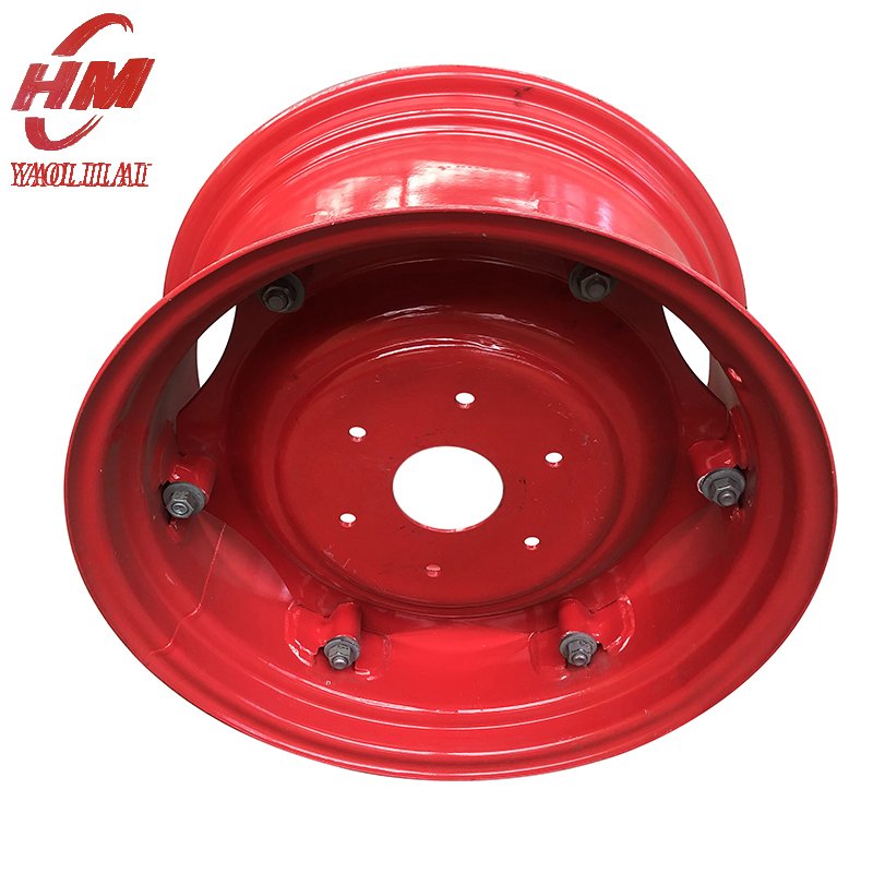 W12x24used Rims for Agricultural Guange Steel Tractors Implement Trailer Wheels Rims Manufacturers Chinafor 14.9-24