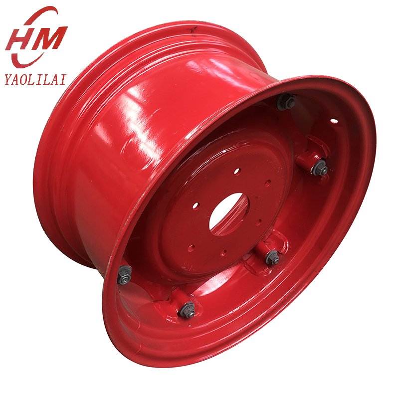 W12x24used Rims for Agricultural Guange Steel Tractors Implement Trailer Wheels Rims Manufacturers Chinafor 14.9-24