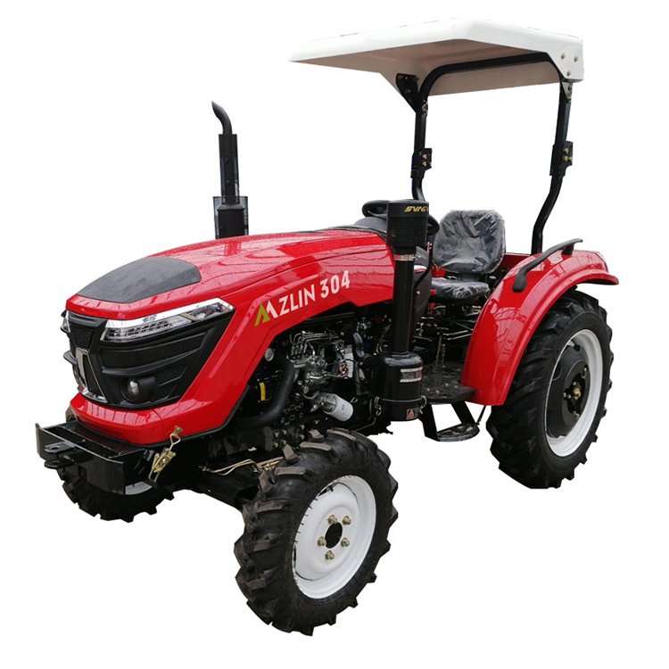 China Cheap 30hp 40hp 50hp Small Tractors Mini 4x4 Farming Machinery Agricultural