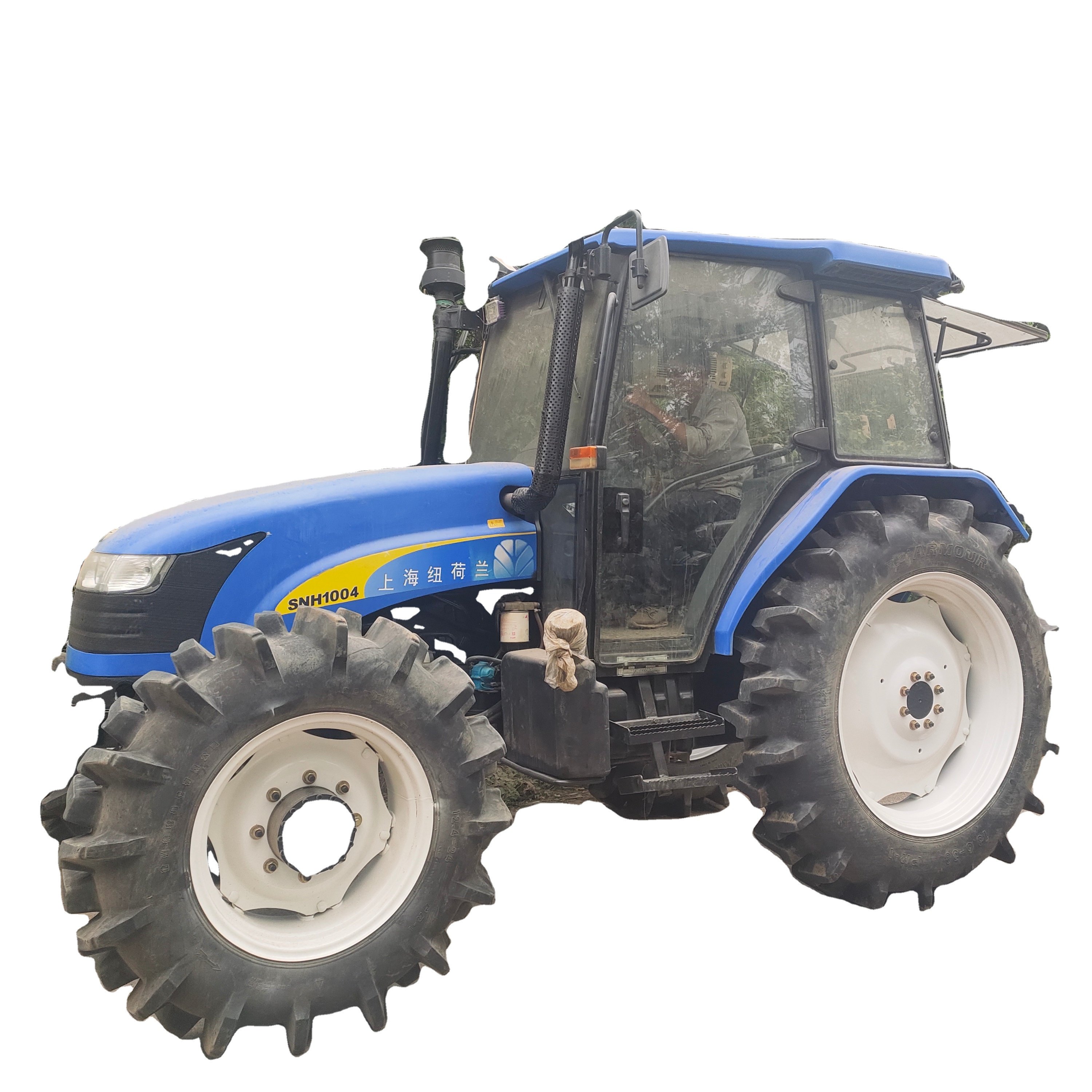 SNH1004 100hp 4X4WD Tyre Tractor Russian Tractor Brands Farming Equipment Agricultural Tractor