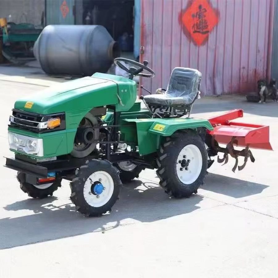 Hot Sell Tractor for Agriculture Mini Wheel Farm Tractor Farm Tractors Greenhouse Price From China