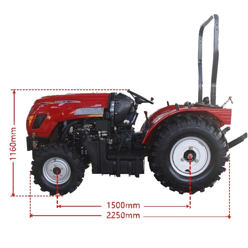 Farm Tractors Mini 4x4 Tractors 50hp for Agriculture Used 200hp 4x4 Driven Price in Kenya for Sale Tractor Loader with Low Price
