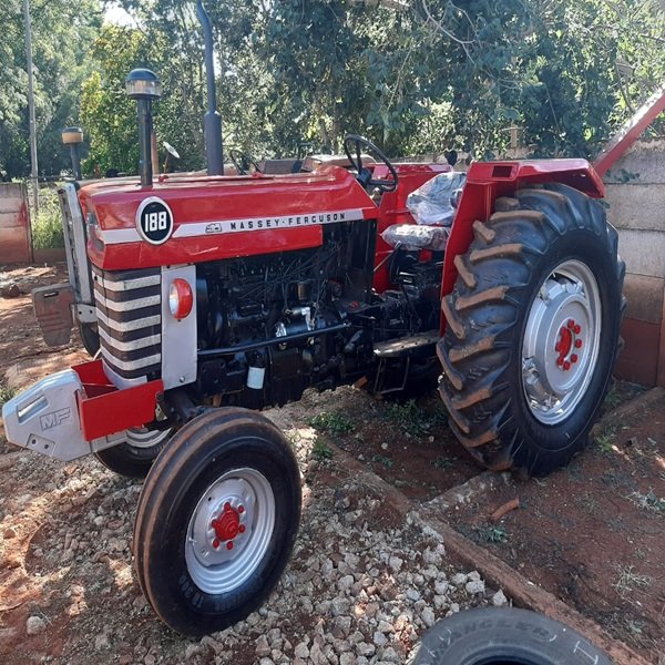 Best Offer High Productivity Massey Ferguson 188 Agricultural Machinery 4X4 Wheel Drive Tractor in Stock and Ready for Export
