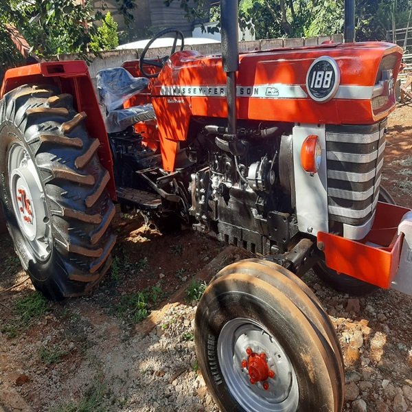 Best Offer High Productivity Massey Ferguson 188 Agricultural Machinery 4X4 Wheel Drive Tractor in Stock and Ready for Export