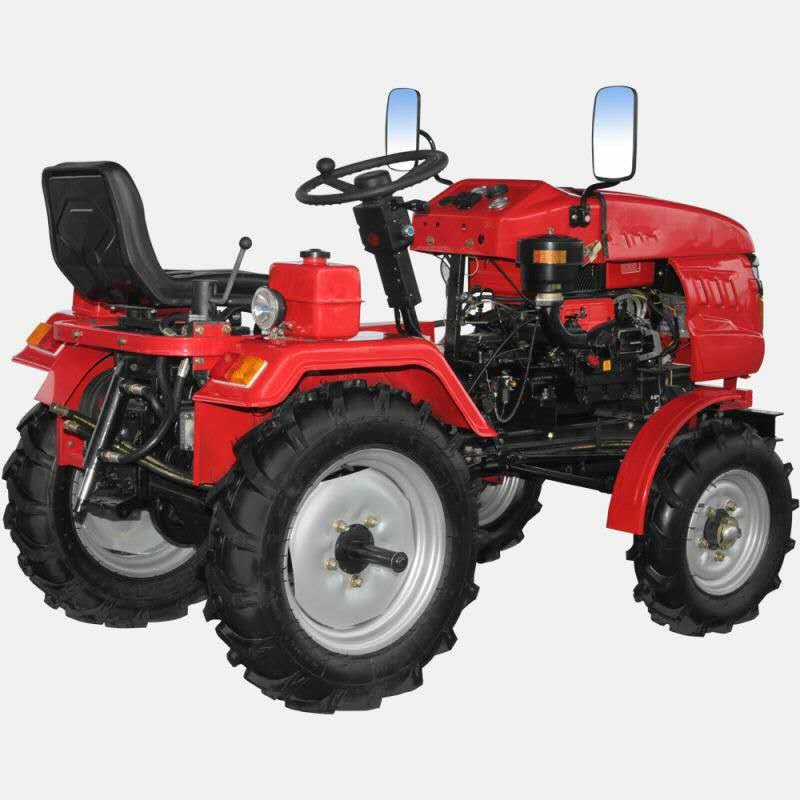 China Factory Produce Cheap Best Mini 4wd 4 Wheel Farm Small Tractor 12hp 15hp 18hp 20hp Price for Sale
