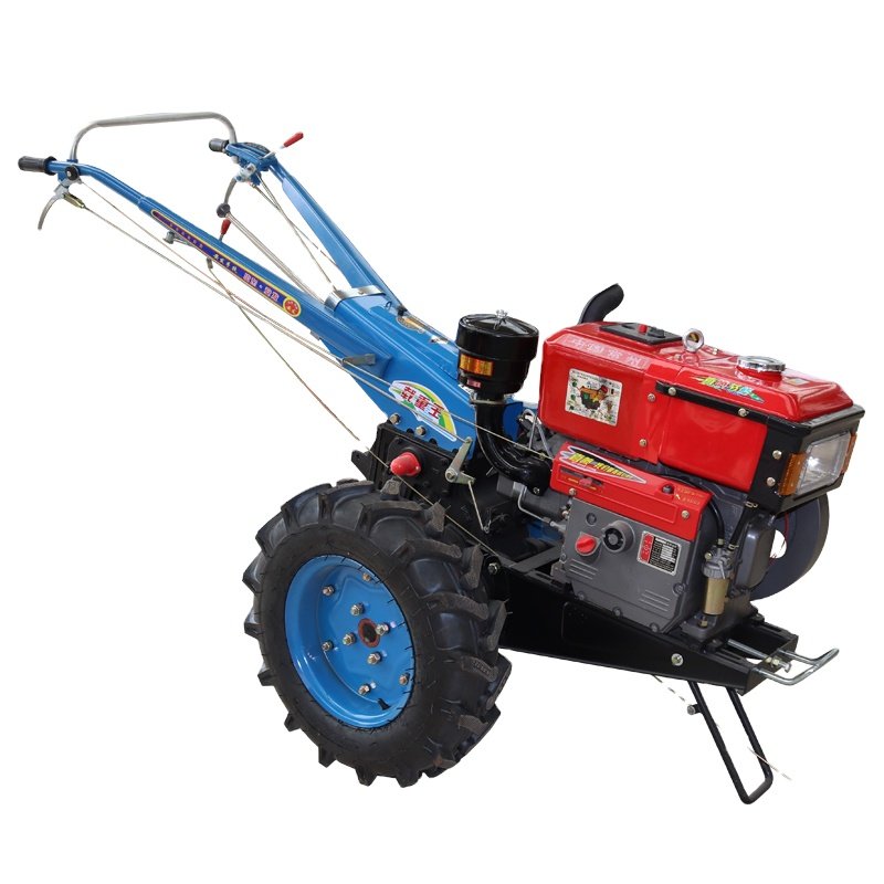 Walking Tractor 8 hp 10hp 12hp 15hp 18hp 20hp 22hp Diesel Engine Power 2 Wheel Walking Tractor