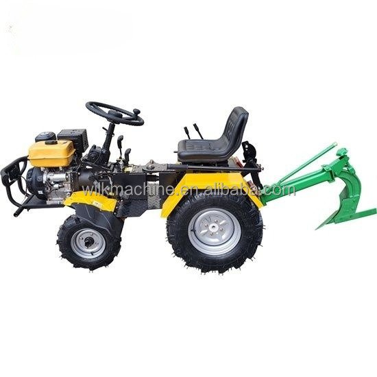 Powerful Mini Garden Tractor with 4WD Long Service Life Popular in Romania Used Condition with Core Components Motor Gearbox