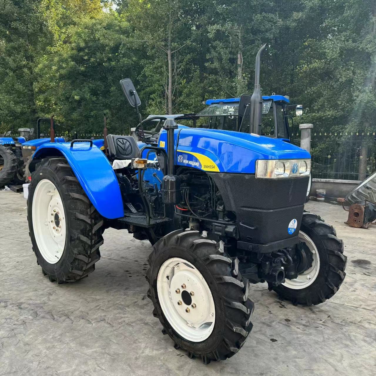 HOLLAND 55hp Used Shanghai Mini Small Tractor With Accessories