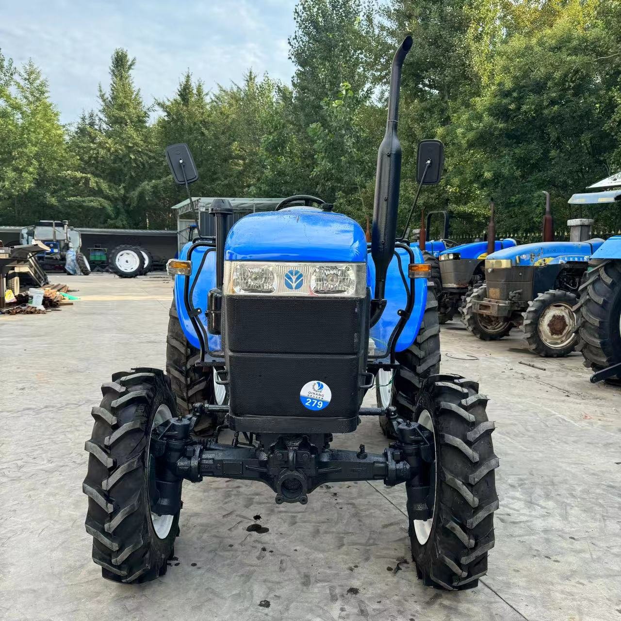 HOLLAND 55hp Used Shanghai Mini Small Tractor With Accessories