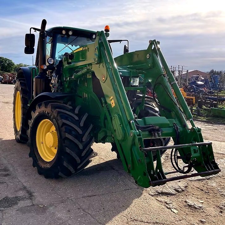 New Used 80HP Johnn Deeree 6175M 4WD Farm Tractor with Walking Wheel for Agriculture Featuring Core Components Engine & Gear