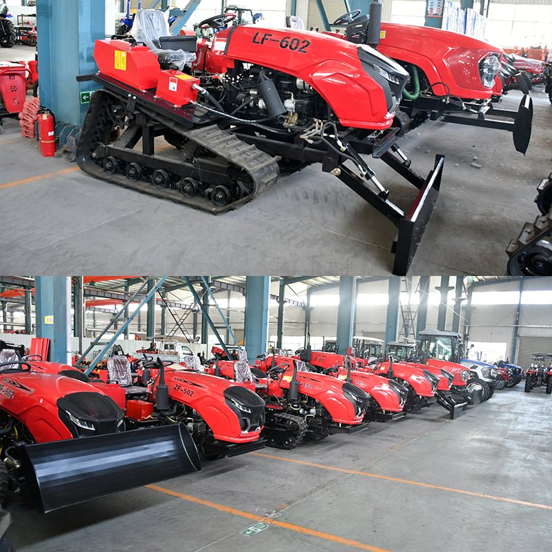 35HP Small Rotary Tiller Garden Agriculture Multi-Purpose Crawler Tiller Weeding Field Return Gearbox Engine Core for Farming