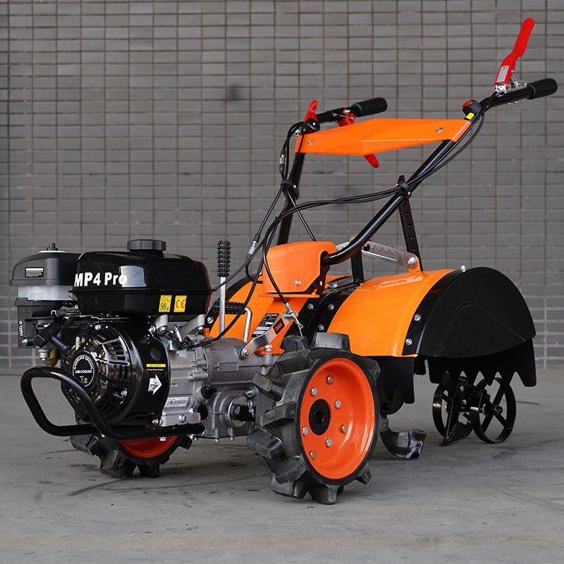 China Factory Output Manual Mini Farming Equipment 7HP Mine Farm Tractor H170F Gasoline Engine Tiller Cultivator Power Tiller