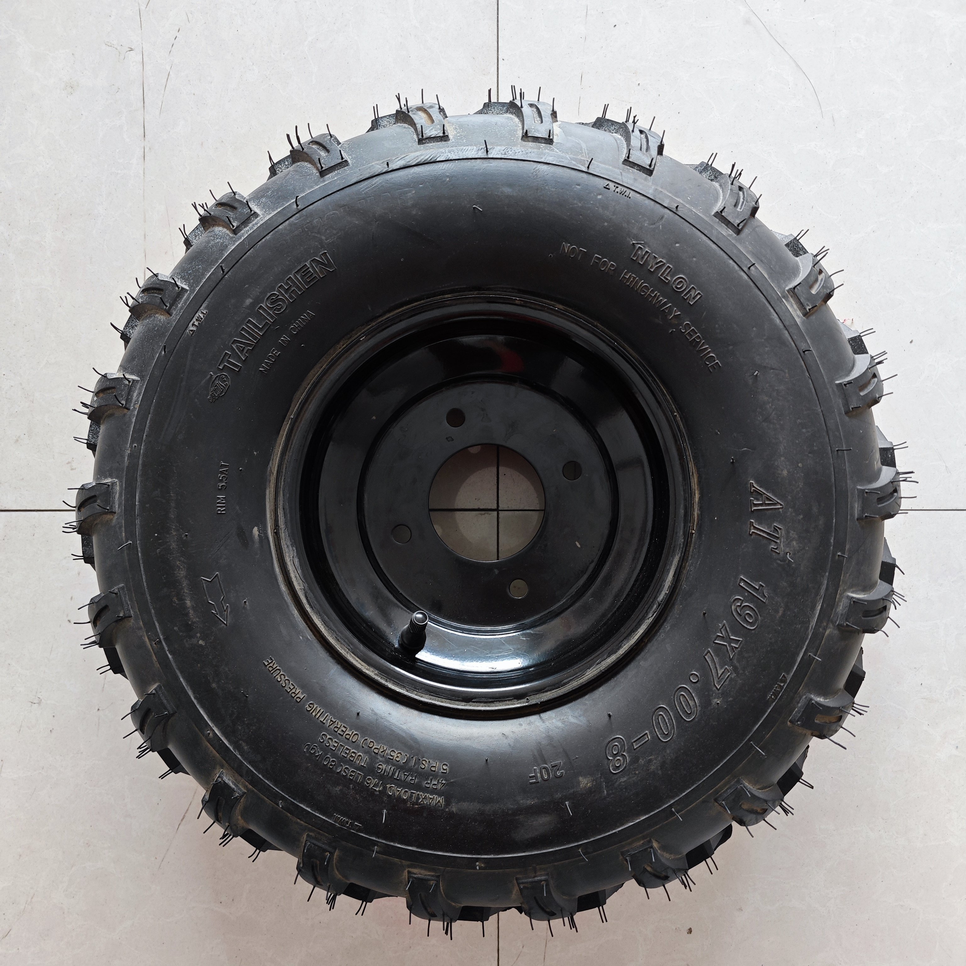 Tiller Wheel&tyre 19*7.00-8 Tractor Tyre&rim
