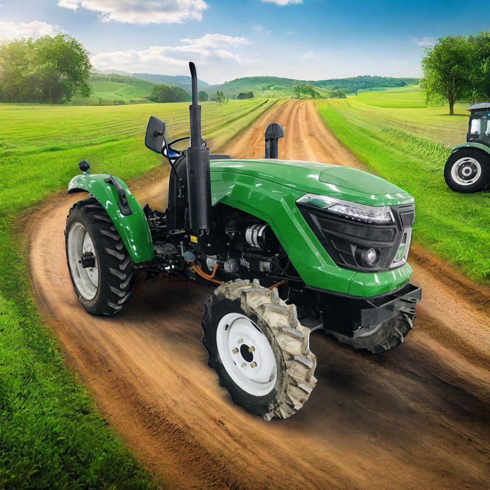 Agricultural Machinery Equipment Combined 4*4 50hp-80hp Wheel Farm Tractor