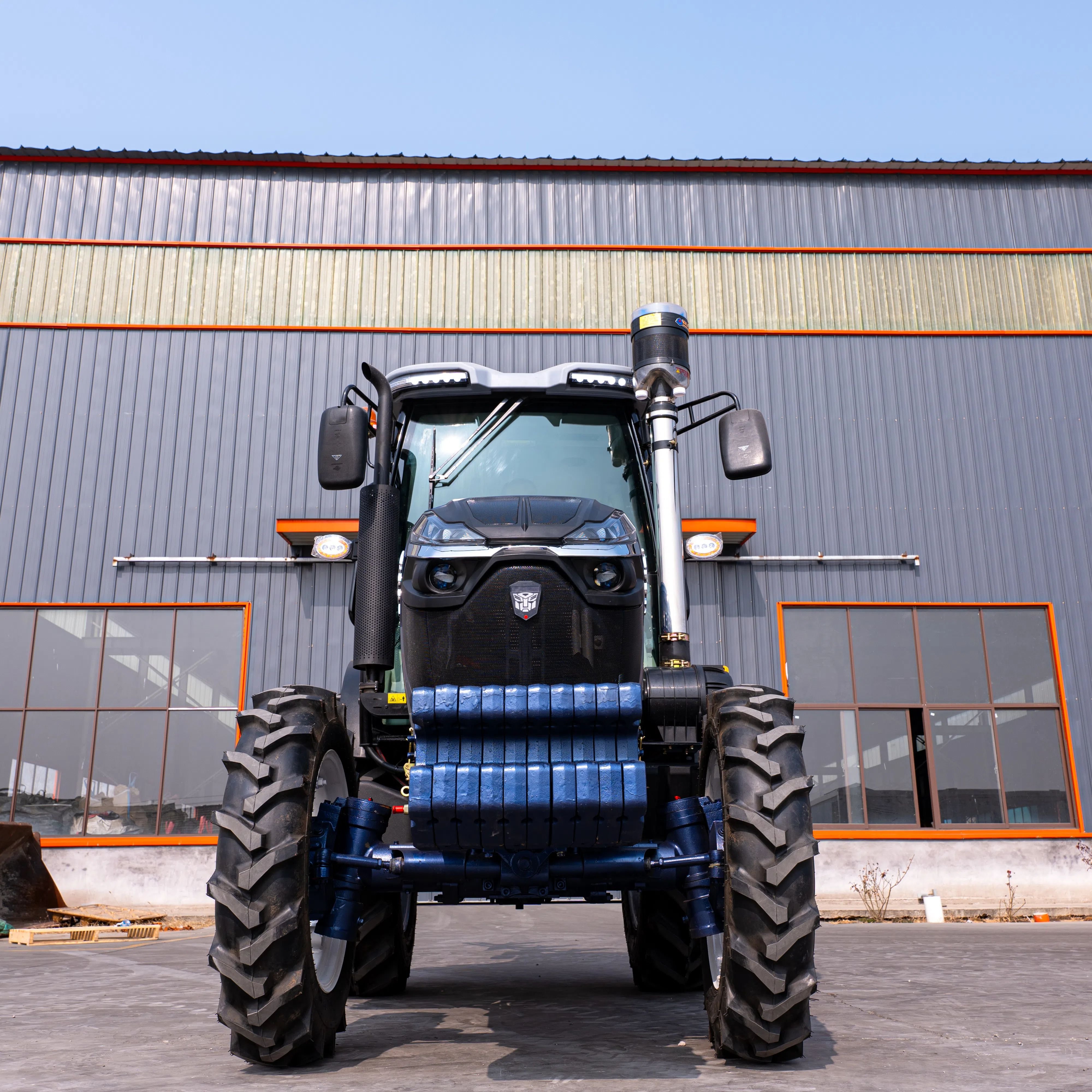 Manufacturer Supply 100HP 4WD Engine Wheel Small Garden Tractor/Agricultural Mini Farm Tractor with Cab