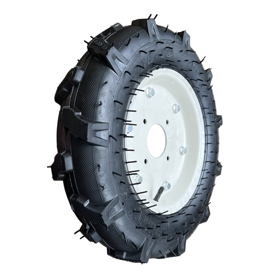New 3.50-4/ 3.50-6/ 4.00-8/ 4.00-10/ 5.00-12 Heavy Duty Pneumatic Rubber Trolley Wheels for Wheelbarrow Used in Farm Industries