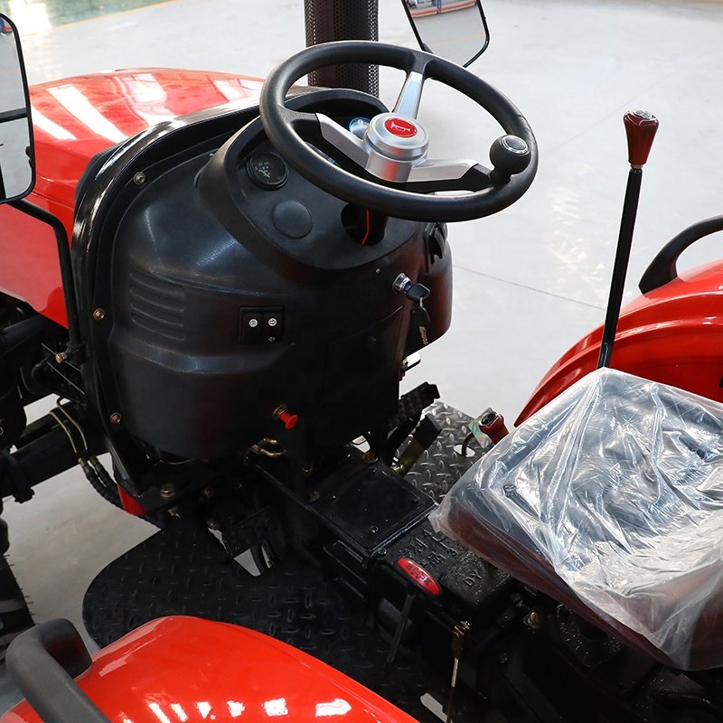 25hp 254 4WD 4 Wheel Drive Mini Farm Agricultural Traktor Hand Walking Chinese New Tractor