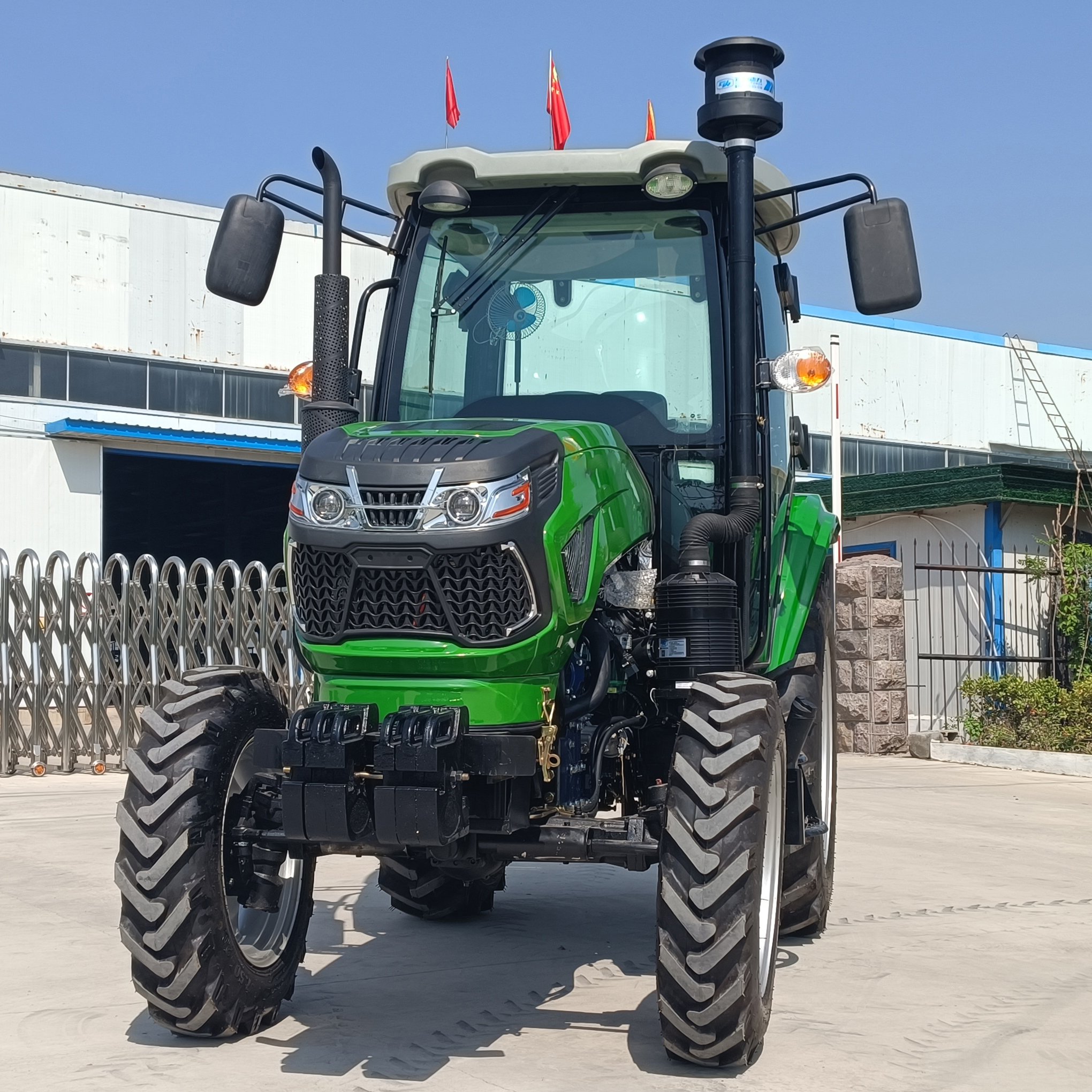 4 Wheel Agricultura Tractor De Granja 70hp Garden Small 4wd Farming Machinery Narrow 4x4 Farm 70hp Tractor