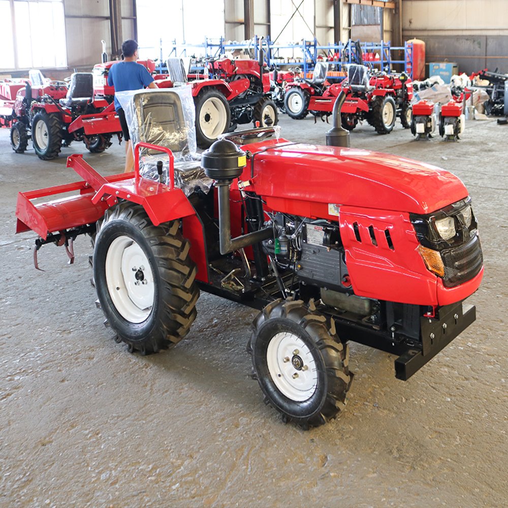 New Style Hot Sale Mini Wheeled Tractor 25hp 35hp 40hp 4 Wheel Drive Tractors With CE Certificate