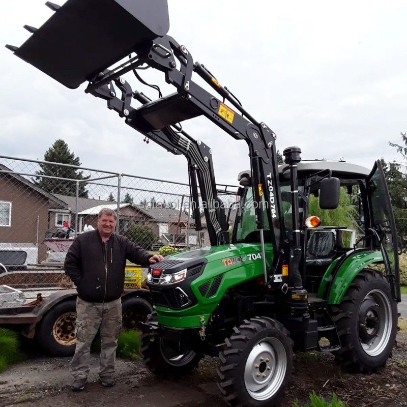 Tractors Mini 4x4 50hp 60hp 70hp Tractors for Agriculture Equipments