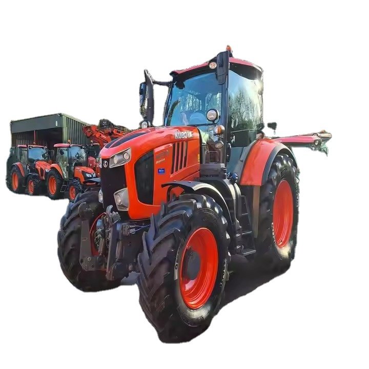 Agricultural Machinery 4 Wheels Used Kubota Tractor Machine Agriculture 4WD Used Kubota Tractor for Sale