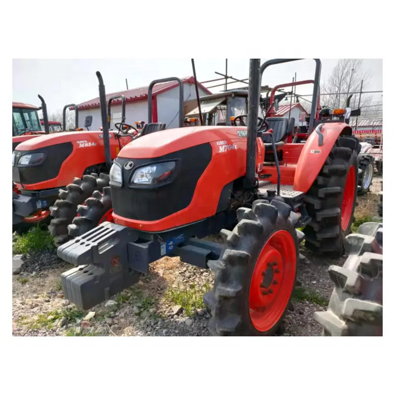Used Farm Wheel FIATER Tractors 4x4wd Agricultural Equipment Machinery Loading Showing Japanese Compact Tractor