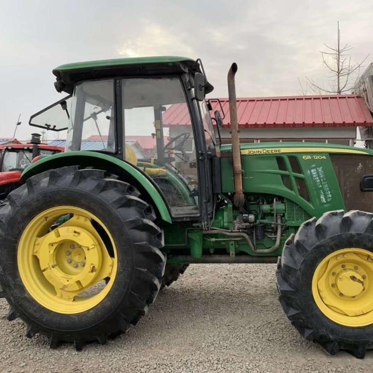 Second Hand 55-100HP Diesel Engine Wheel Agriculture Farm Tractors