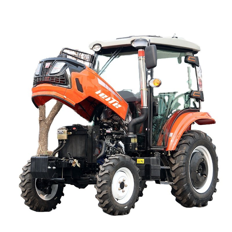 Tractors for Agriculture Used Construction Equipment Traktor 4x4 Mini Farm 4wd Compact Tractor
