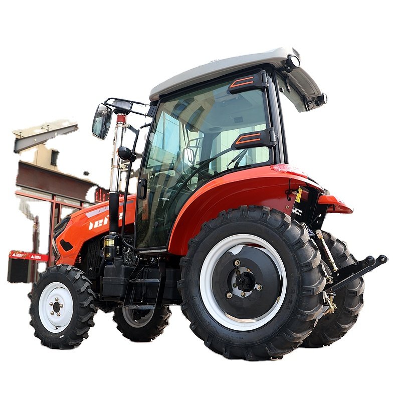 Tractors for Agriculture Used Construction Equipment Traktor 4x4 Mini Farm 4wd Compact Tractor