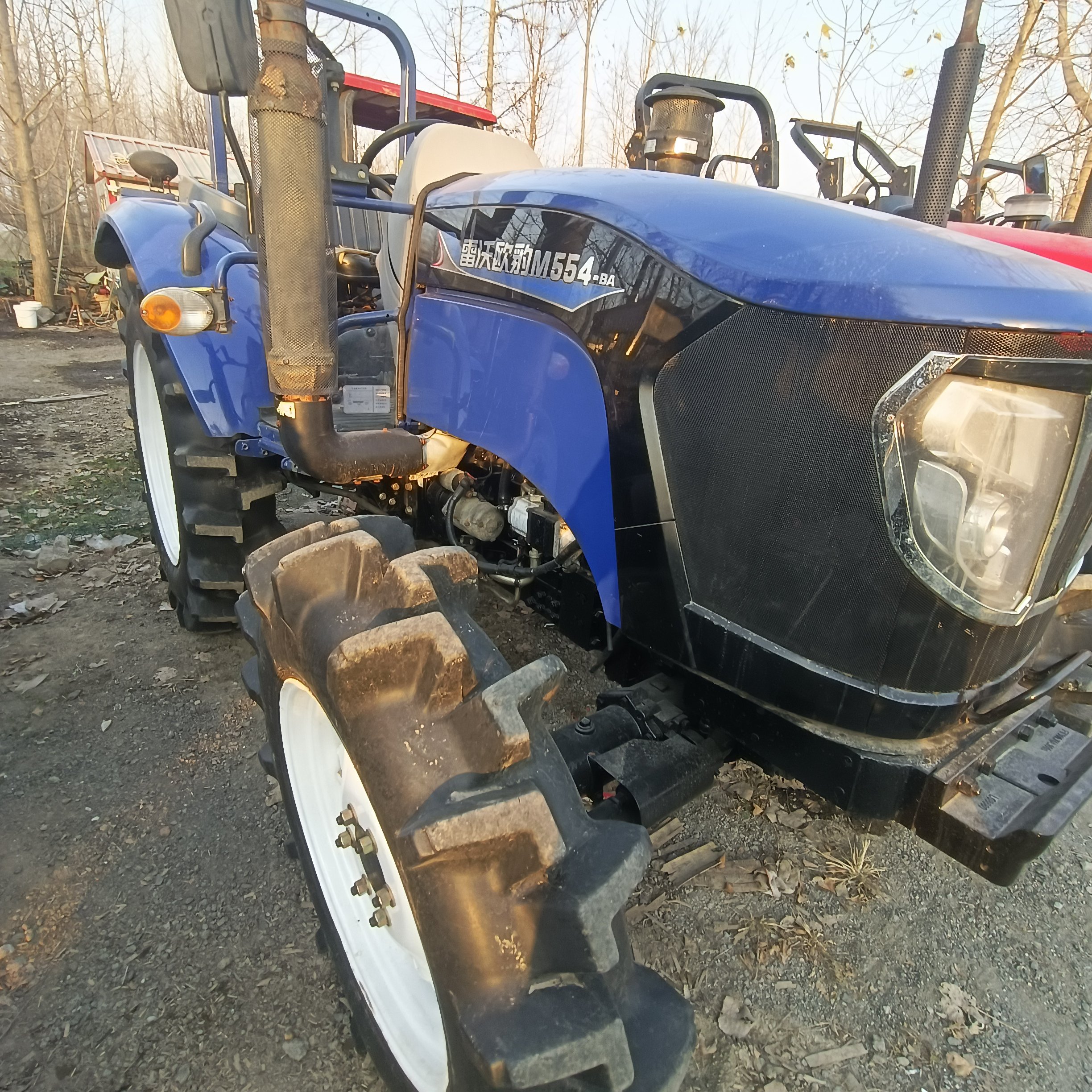 Chinese Famous Brand Agriculture Lovol Hot Sale 55HP Farming Used Tractor Mini 4x4 Tractor High Quality for Sale
