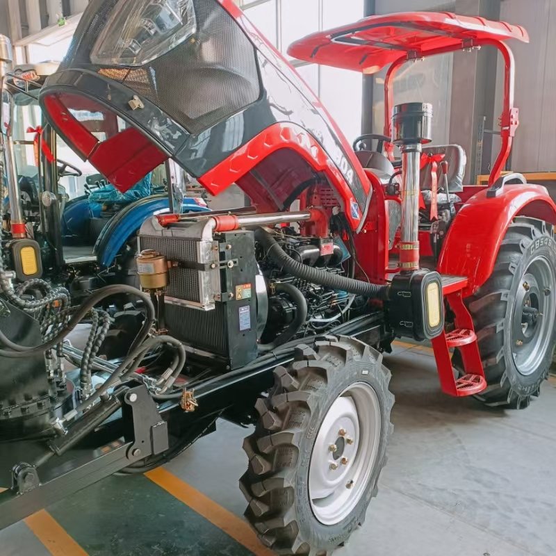 Agricultural Farm Tractors for Sale Agriculture Machinery Equipment Manufacturer 4wd Tractor With Front End Loader and Bucket