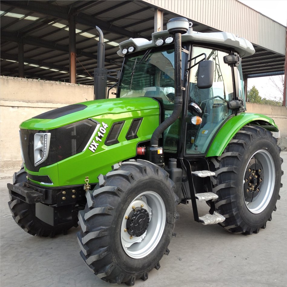 4x4 100hp AC Cabin Tractors for Agriculture Agricola Traktor Huaxia Tractor