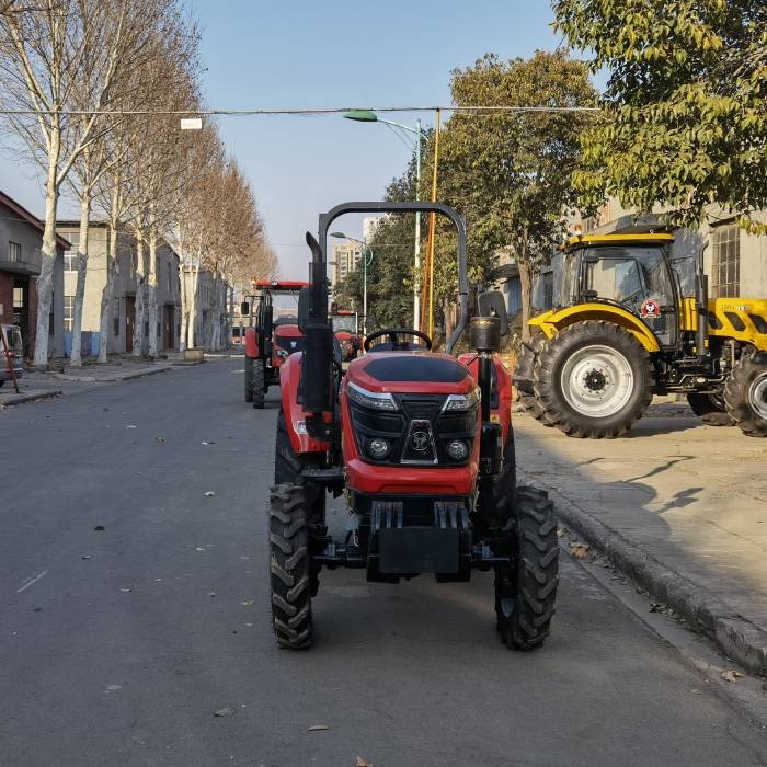 China Hot 4X4 Mini 4WD Compact Tractor 25HP 30HP 40HP 50HP Farm Tractor Price New Small 4 Wheel Drive Tractor With Snow Blower