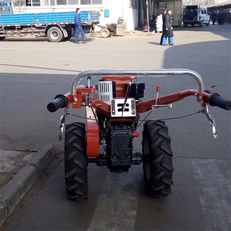 New Hood 12/13hp Mini Power Tiller 101/121 Chassis Two Wheel Tractor with Seat for India