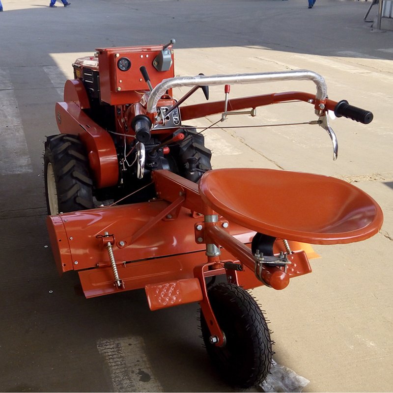 New Hood 12/13hp Mini Power Tiller 101/121 Chassis Two Wheel Tractor with Seat for India