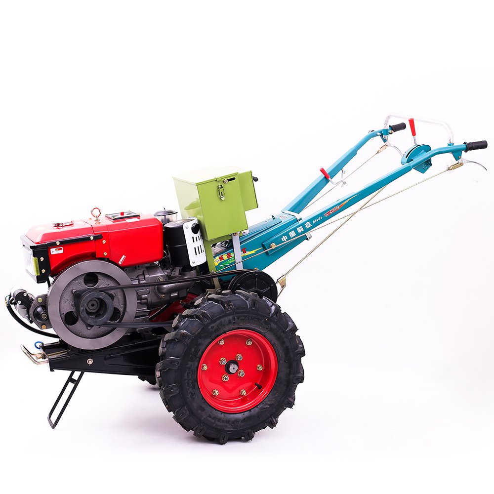Agricultural Machine 10HP 12HP 14HP Single Cylinder Diesel Behind Walk Cultivators Mini Agriculture Motocultor Power Tiller