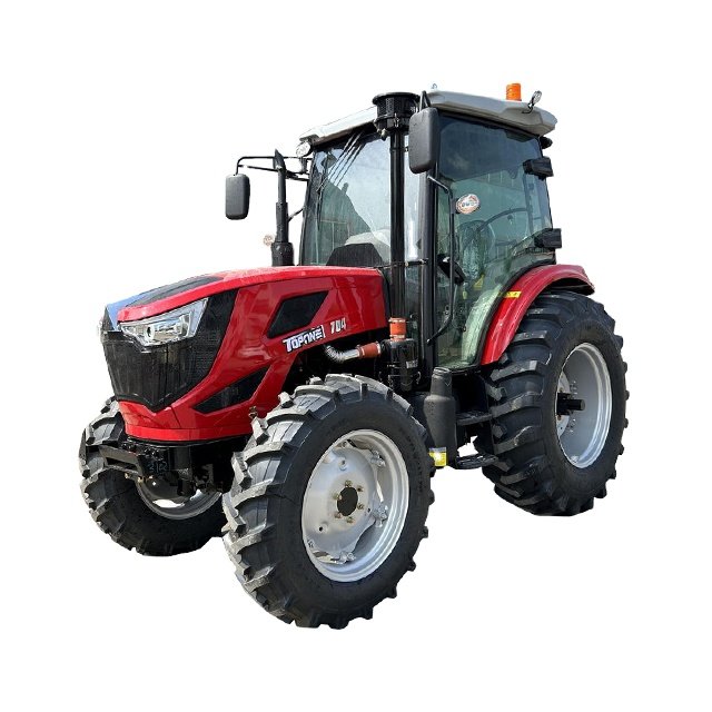 Low Fuel Consumption Diesel-powered Four-wheel Drive Agricultural Field Cultivator Tractor for Sale